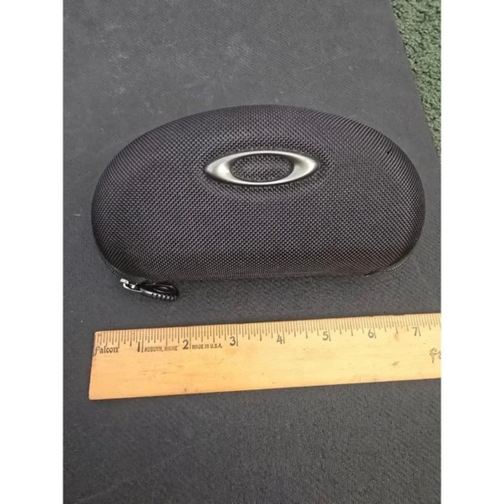 Oakley Ellipse O‎ Large Soft Vault Sunglasses Case Black Ballistic Nylon Zip